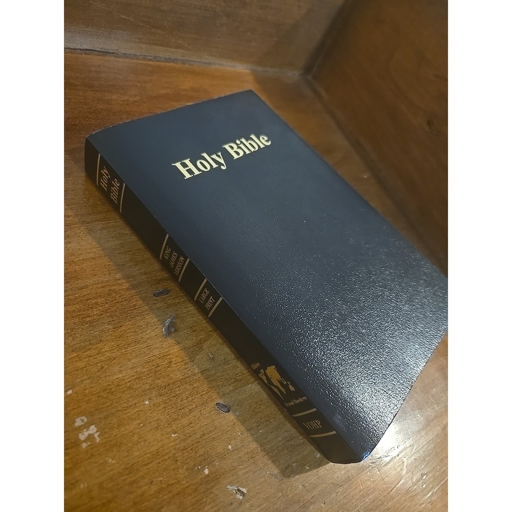 Holy Bible James King Version Large Print Red Letter Edition Voices Of Holiness